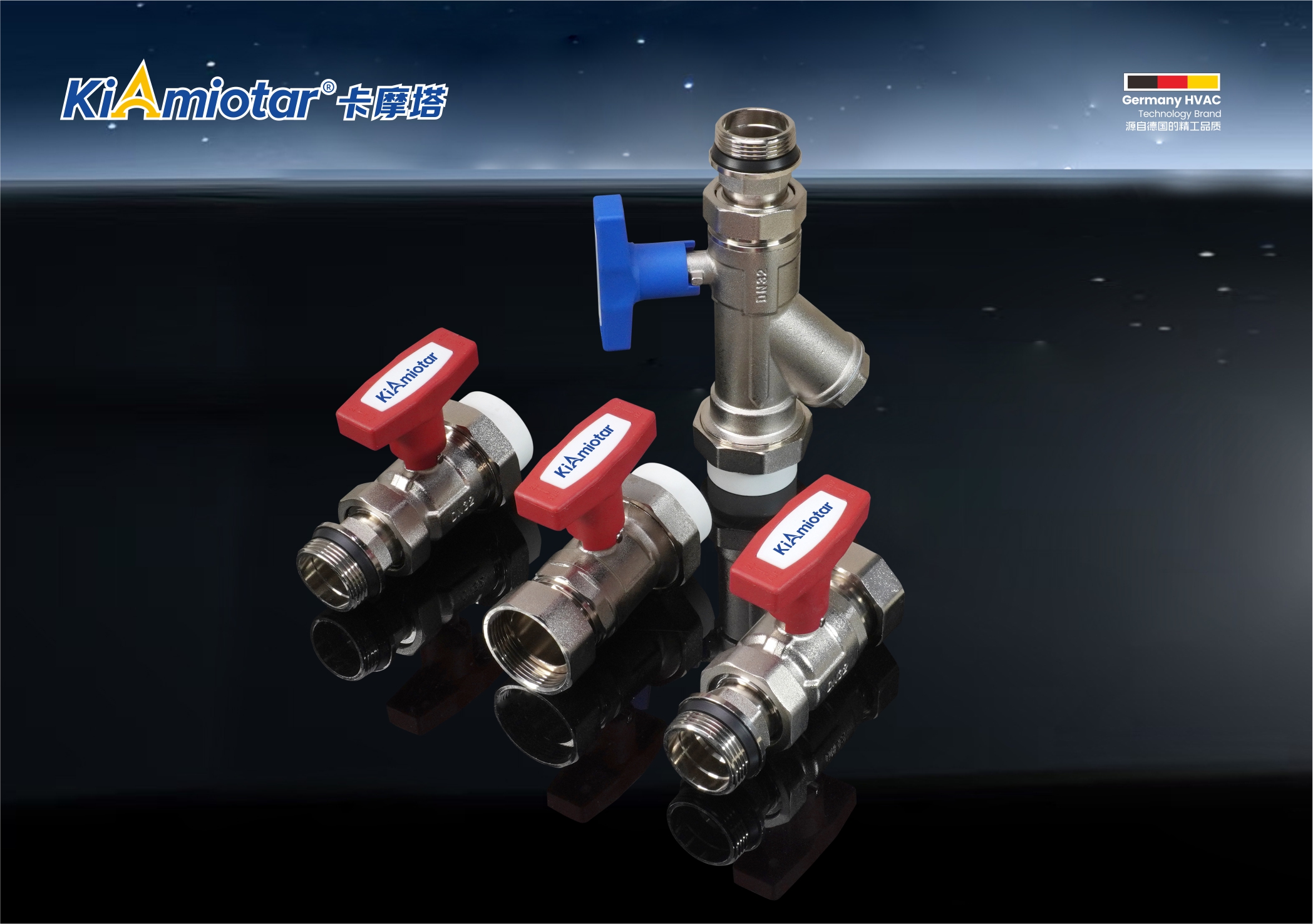 两联供水箱套阀